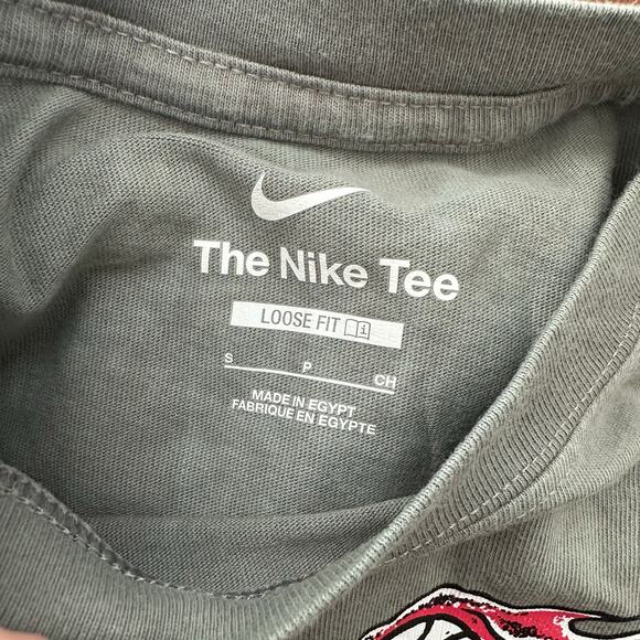 Nike Mens Nike M90 OC2 T-Shirt - Mens Red/Grey Size Small - Picture 8 of 10